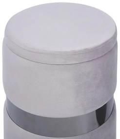 Set 2 buc taburete Dorina (gri). 1078635