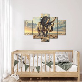 Tablou - Triceratops (150x105 cm)