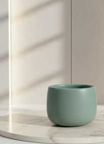 Pahar cafea NOVUM Mint Green Cappucino 330ml Flat White, Latte