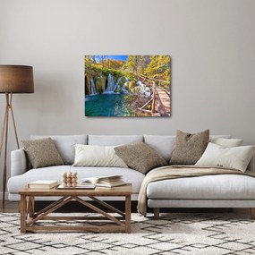 Tablou - Intrare in cascade (70x50 cm)