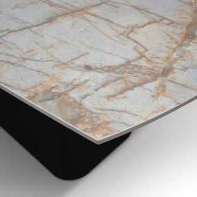 Masă ceramică Terra Nova, cu sistem rotativ de extindere - 160 cm