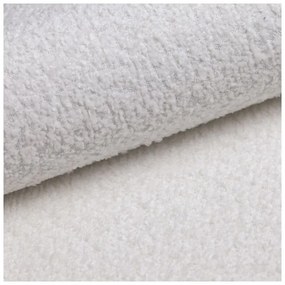 Pat matrimonial alb tapițat cu spațiu de depozitare cu somieră 160x200 cm Mattis – Meise Möbel