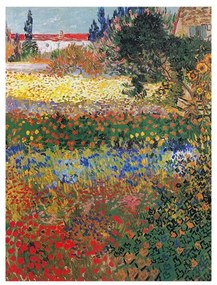 Reproducere tablou Vincent van Gogh - Flower Garden, 60 x 45 cm