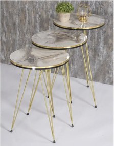 Set masuta de cafea,Seria 440Homs, 3 buc,20034