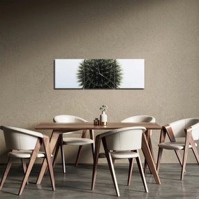 Tablou - Sfere de flori (cu ceas) (90x30 cm)