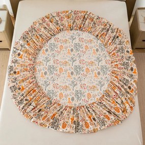 Cearsaf din microfibra GOLDEN VILLAGE colorat 90x200 cm