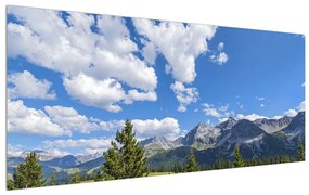 Tablou cu peisaj montan (120x50 cm), în 40 de alte dimensiuni noi