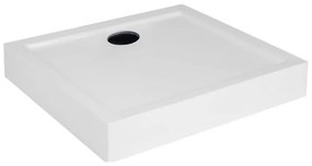 Cădiță de duș pătrată universală Victor, 90x80x14 cm