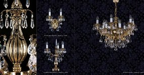 Candelabru 10 brate Cristal Bohemia Exclusive ETELA X.