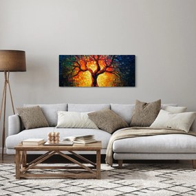 Tablou - Arborele vieții în mozaic (120x50 cm)