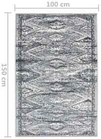Covor traversa, gri oriental, 100x150 cm, BCF 100 x 150 cm, Model 3