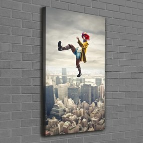 Imprimare tablou canvas Linii clown