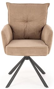 Scaun rotativ K528 velvet cappuccino