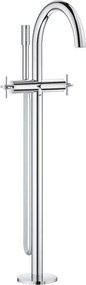 Baterie cada - dus freestanding Grohe Atrio crom lucios