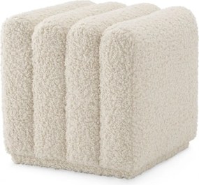 Taburete design LUX Bente, faux shearling 115489 HZ