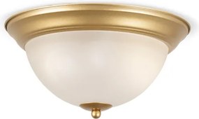 BRILAGI - Plafonieră FRESCO 2xE27/40W/230V diam. 28 cm auriu