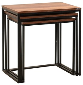 Masă pliantă SHP 933 Walnut, 3 buc