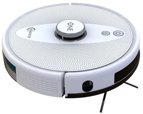 Aspirator robot MAGNUM ONE Plus, Li-ion 3200 mAh, 50W, 3000 Pa, 0.6 l, Wi-Fi, Control vocal, Programare, HEPA, Recunoastere camera, Alb