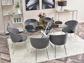 Scaun Carmen (grafit + negru). 1110991