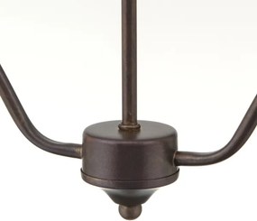 Orion - Lustra suspendată pe lanț RULA 2xE27/40W/230V alb/bronz