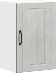 vidaXL Dulap de bucătărie „Lucca” Lemn prelucrat gri beton