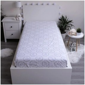 Disney Bambi Cearșaf cu elastic Stars 90x200 cm