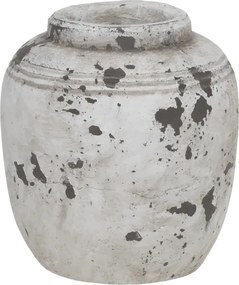 Ghiveci de plante din ceramica, cu aspect antichizat, Frejus H16 cm