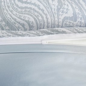 Lenjerie de pat din jacard Colorado albastru, 140x 200 cm, 70 x 90 cm