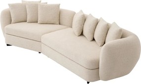 Canapea moderna design LUX Sidney, Nuoro beige