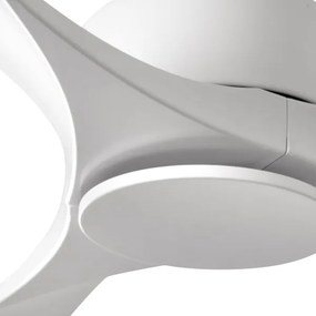 Ventilator de tavan FARO 33750DCWT LUZON L alb d. 132 cm WT + telecomandă