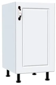 Corp inferior 45 cu 1 usa Zebra MDF alb drept