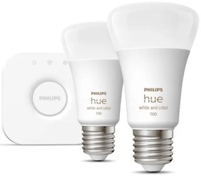 Set de bază Philips Hue WACA 2xE27/9W/230V 2000-6500K + dispozitiv de interconectare