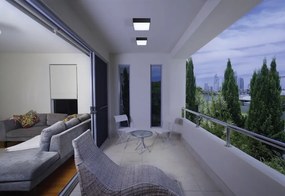 Plafoniera LED pentru exterior IP54 CASPER SQUARE 3000K DGR