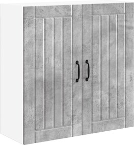 vidaXL Dulap de bucătărie Gri din beton 80 x 31 x 80 cm Lemn compozit