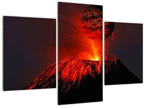 Tablou cu vulcan (90x60 cm)