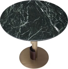 Masa design modern LUX cu blat din marmura Flow verde