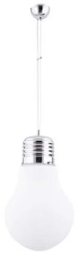 Pendul Primo mic 310, 1xe27, 25x100 cm, 60 w, alb