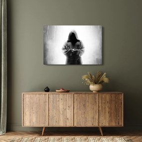 Tablou - Un călugăr într-o mănăstire (90x60 cm)
