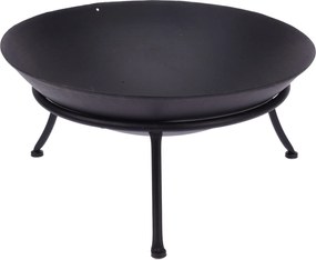 Disc din fontă pentru foc, Ø 57 cm, negru