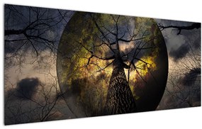 Tablou - Cerul enigmatic (120x50 cm)