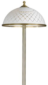 Lampadar clasic design italian din alama, sticla 7002 RA-PN. 7002/2