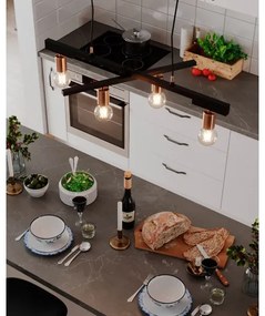 ByRydens 4201030-4002 - Lustru suspendat pe cablu ZEONA 4xE27/5W/230V