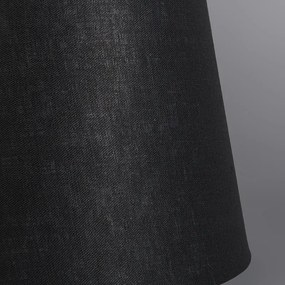 Abajur din in neagră 25/16