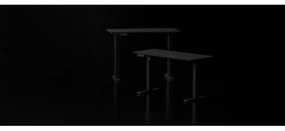 Birou cu înălțime reglabilă LEVANO 140x60 cm negru