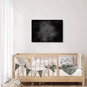 Tablou pe sticlă -Mandala mistică (70x50 cm)