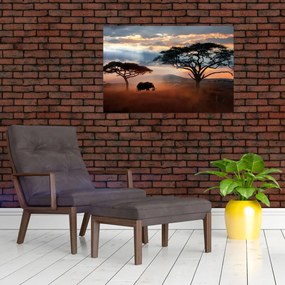 Tablou - Parcul Național Serengeti, Tanzania, Africa (90x60 cm)