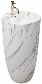 Lavoar freestanding Ceramic Anya Lava mat
