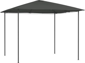 vidaXL Pavilion, antracit, 3x3x2,6 m, 160 g/m²