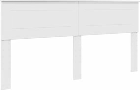 vidaXL Tăblie cap Alb Lucios 180 cm Lemn compozit