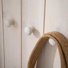 Set pentru hol alb din lemn de pin 60x120x25 cm Anita – Støraa